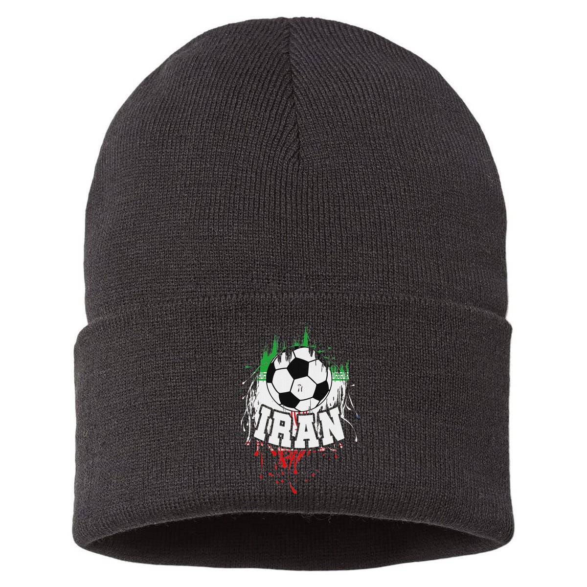 Iran Soccer Iranian Football Persian Futbol Sustainable Knit Beanie