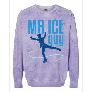 Ice Skater Colorblast Crewneck Sweatshirt