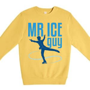 Ice Skater Premium Crewneck Sweatshirt