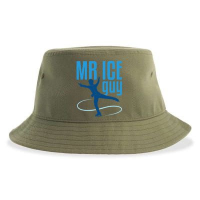 Ice Skater Sustainable Bucket Hat