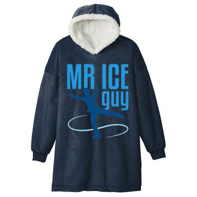 Ice Skater Hooded Wearable Blanket