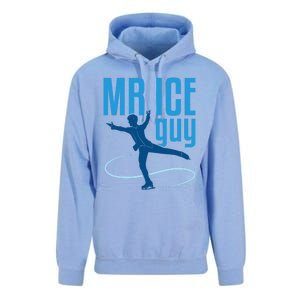 Ice Skater Unisex Surf Hoodie