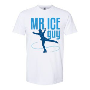 Ice Skater Softstyle CVC T-Shirt