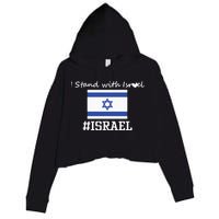Israel Support Israel Stop War Support Israel No War Palestine Crop Fleece Hoodie