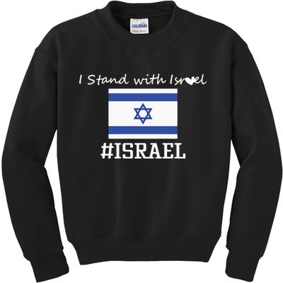 Israel Support Israel Stop War Support Israel No War Palestine Kids Sweatshirt