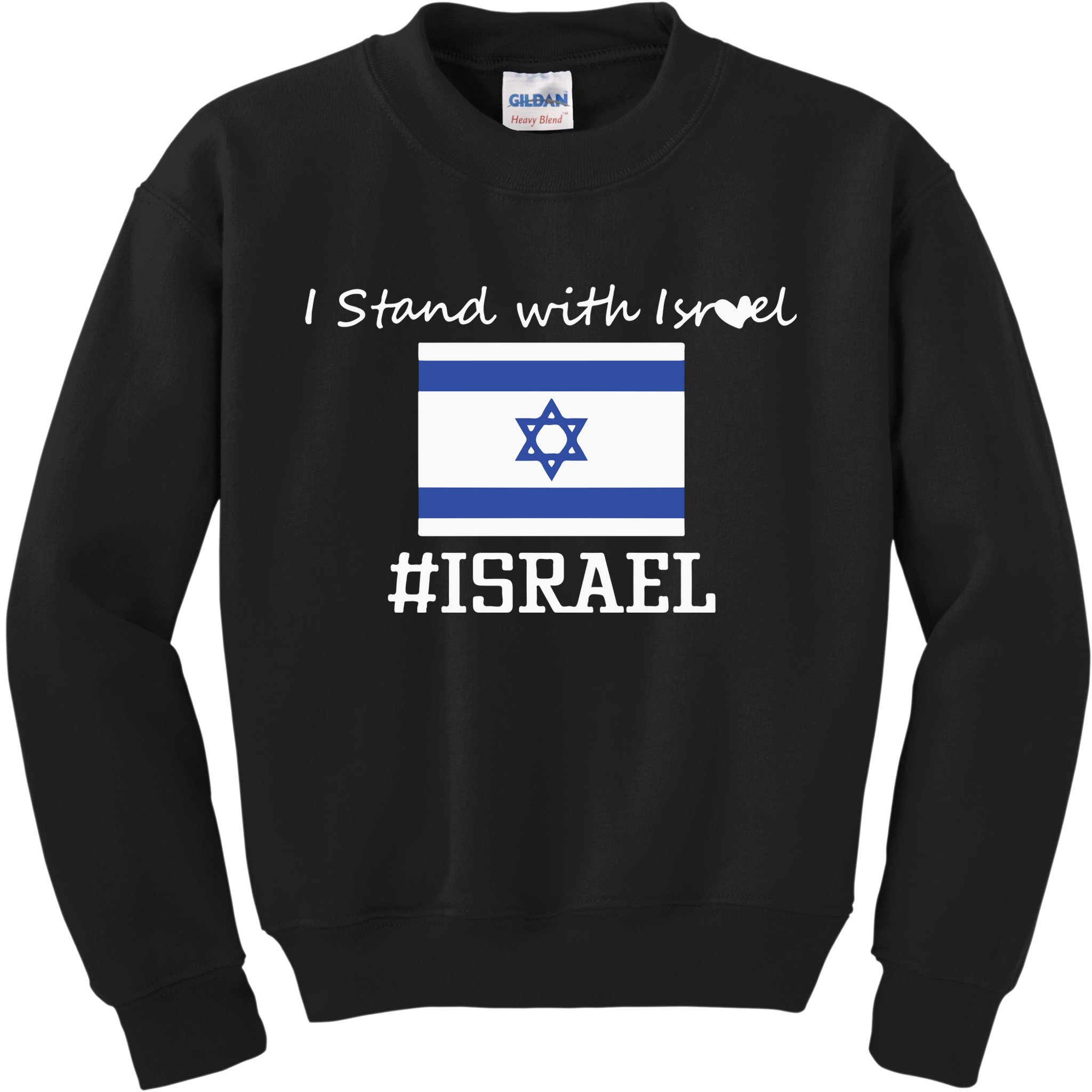 Israel Support Israel Stop War Support Israel No War Palestine Kids Sweatshirt