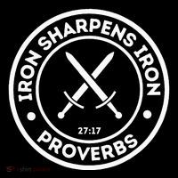 Iron Sharpens Iron Christian High Crown Mesh Back Trucker Hat