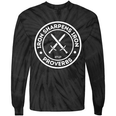 Iron Sharpens Iron Christian Tie-Dye Long Sleeve Shirt