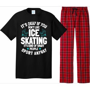 Ice Skating Ice Skates Figure Skater Skating Sport Pajama Set