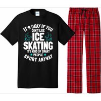 Ice Skating Ice Skates Figure Skater Skating Sport Pajama Set