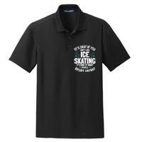 Ice Skating Ice Skates Figure Skater Skating Sport Dry Zone Grid Polo