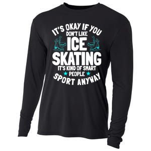 Ice Skating Ice Skates Figure Skater Skating Sport Cooling Performance Long Sleeve Crew