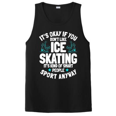 Ice Skating Ice Skates Figure Skater Skating Sport PosiCharge Competitor Tank