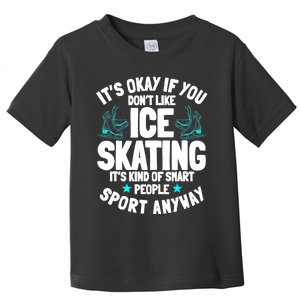 Ice Skating Ice Skates Figure Skater Skating Sport Toddler T-Shirt