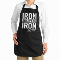 Iron Sharpens Iron Proverbs 27:17 Christian Apron