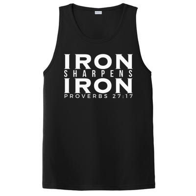 Iron Sharpens Iron Proverbs 2717 PosiCharge Competitor Tank