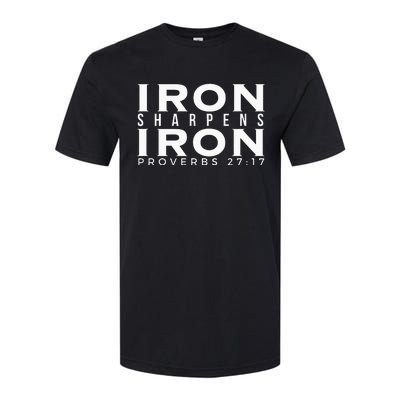 Iron Sharpens Iron Proverbs 2717 Softstyle CVC T-Shirt