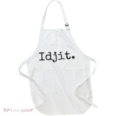 Idjit Supernatural Full-Length Apron With Pockets