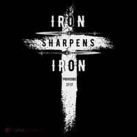Iron Sharpens Iron Proverbs 2717 Christian T-Shirt