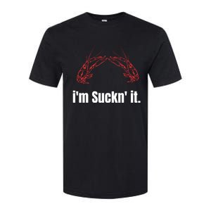 Im Suckn It Crawfish Season Wear For The Next Crawfish Boil Gift Softstyle CVC T-Shirt