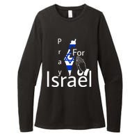 Israel Strong I Stand With Israel Usa Israeli Flag Support Womens CVC Long Sleeve Shirt