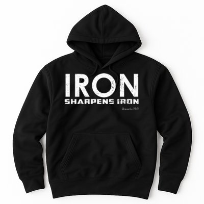 Iron Sharpens Iron Funny Gift Hoodie