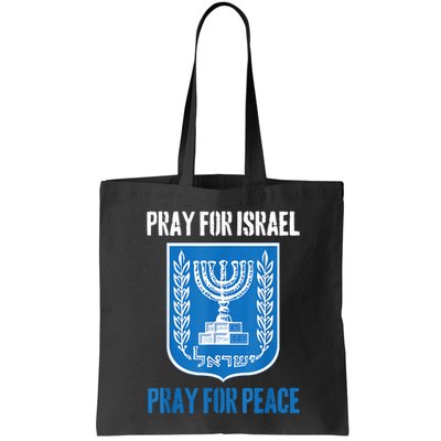 Israel Strong Israel Strong Pray For Israel Flag Bag