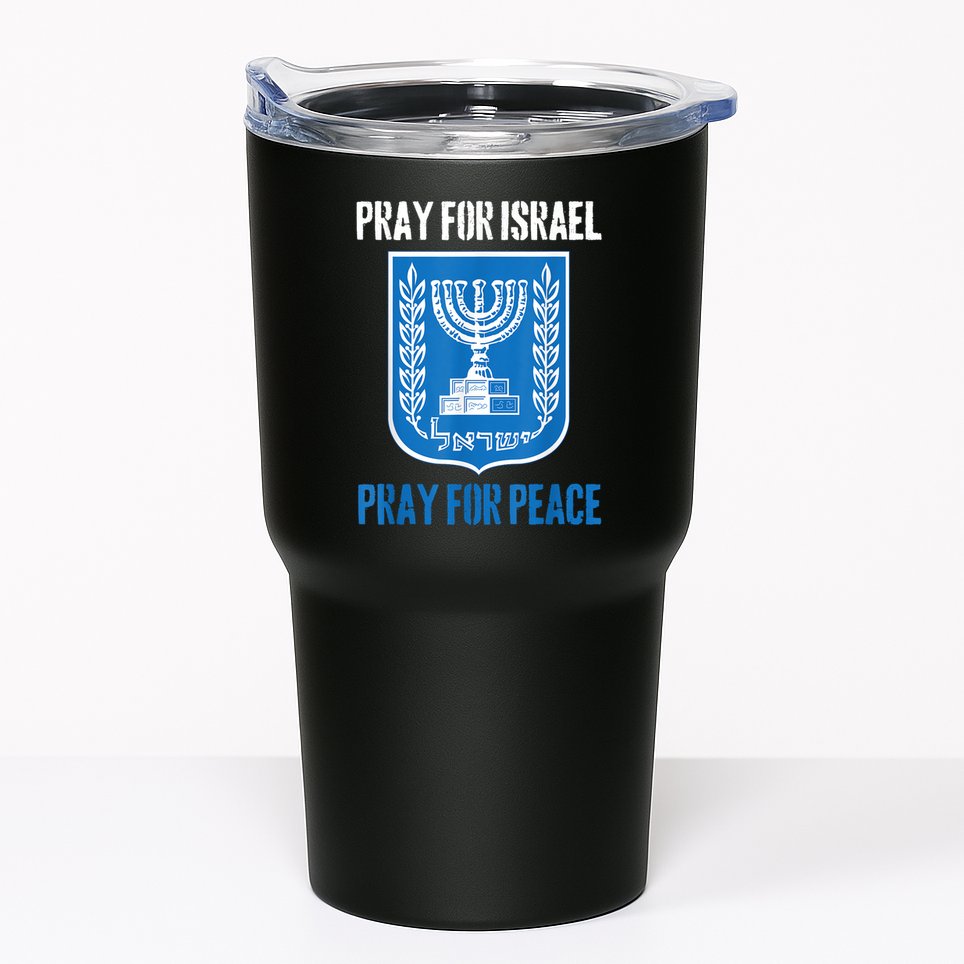 Israel Strong Israel Strong Pray For Israel Flag Tumbler