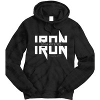 Iron Sharpens Iron Bible Jesus Faith Religious Christian Tie Dye Hoodie