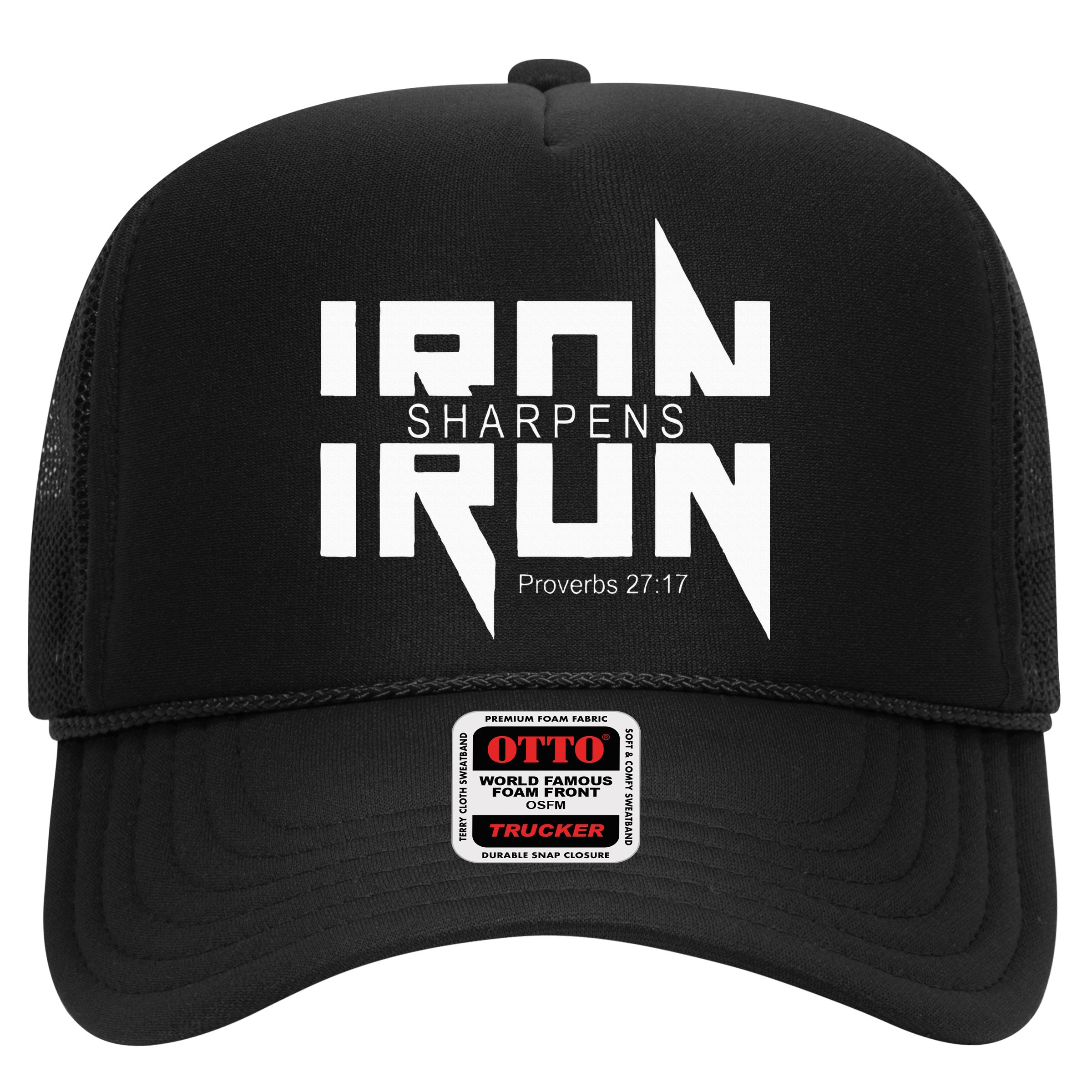 Iron Sharpens Iron Bible Jesus Faith Religious Christian Hat