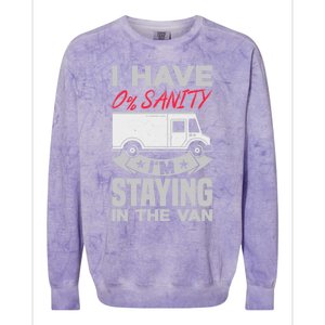 IM Staying In Tha Van Phasmophobia Funny Gift Cute Gift Colorblast Crewneck Sweatshirt