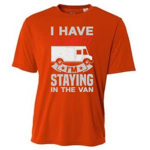 IM Staying In Tha Van Phasmophobia Funny Gift Cute Gift Cooling Performance Crew T-Shirt