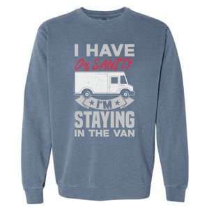 IM Staying In Tha Van Phasmophobia Funny Gift Cute Gift Garment-Dyed Sweatshirt