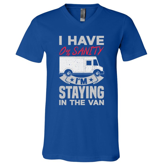 IM Staying In Tha Van Phasmophobia Funny Gift Cute Gift V-Neck T-Shirt