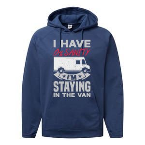 IM Staying In Tha Van Phasmophobia Funny Gift Cute Gift Performance Fleece Hoodie