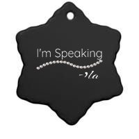 IM Speaking Ceramic Star Ornament