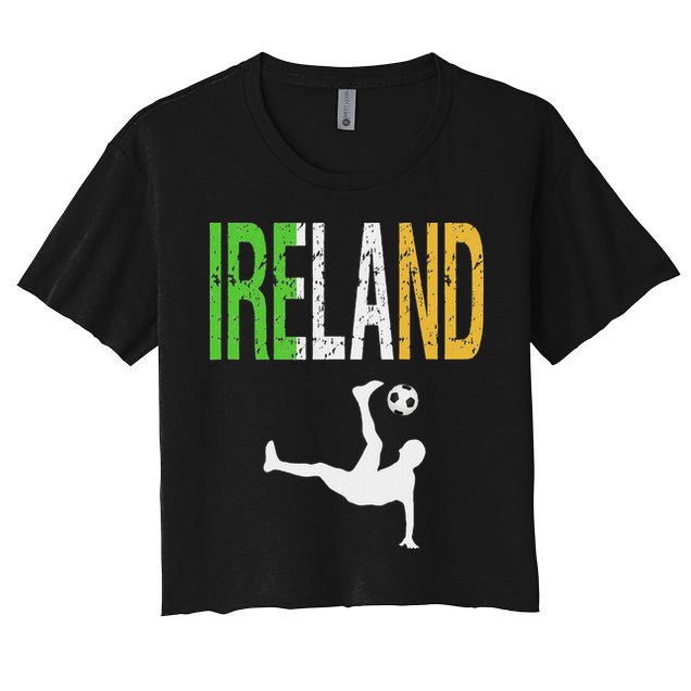 Ireland Soccer Irish Football Crop Top