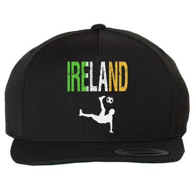Ireland Soccer Irish Football Wool Snapback Cap