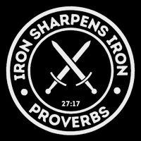 Iron Sharpens Iron Christian Print 16 in Basic Backpack