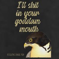 ILl Shit In Your Mouth Bird Dare Me Adult Drive Performance Visor