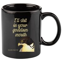 ILl Shit In Your Mouth Bird Dare Me 11oz C Handle Ceramic Mug