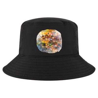 Israel Skyline Cool Comfort Performance Bucket Hat