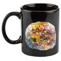 Israel Skyline 11oz C Handle Ceramic Mug
