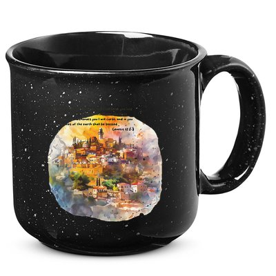 Israel Skyline 15oz Campfire Ceramic Mug