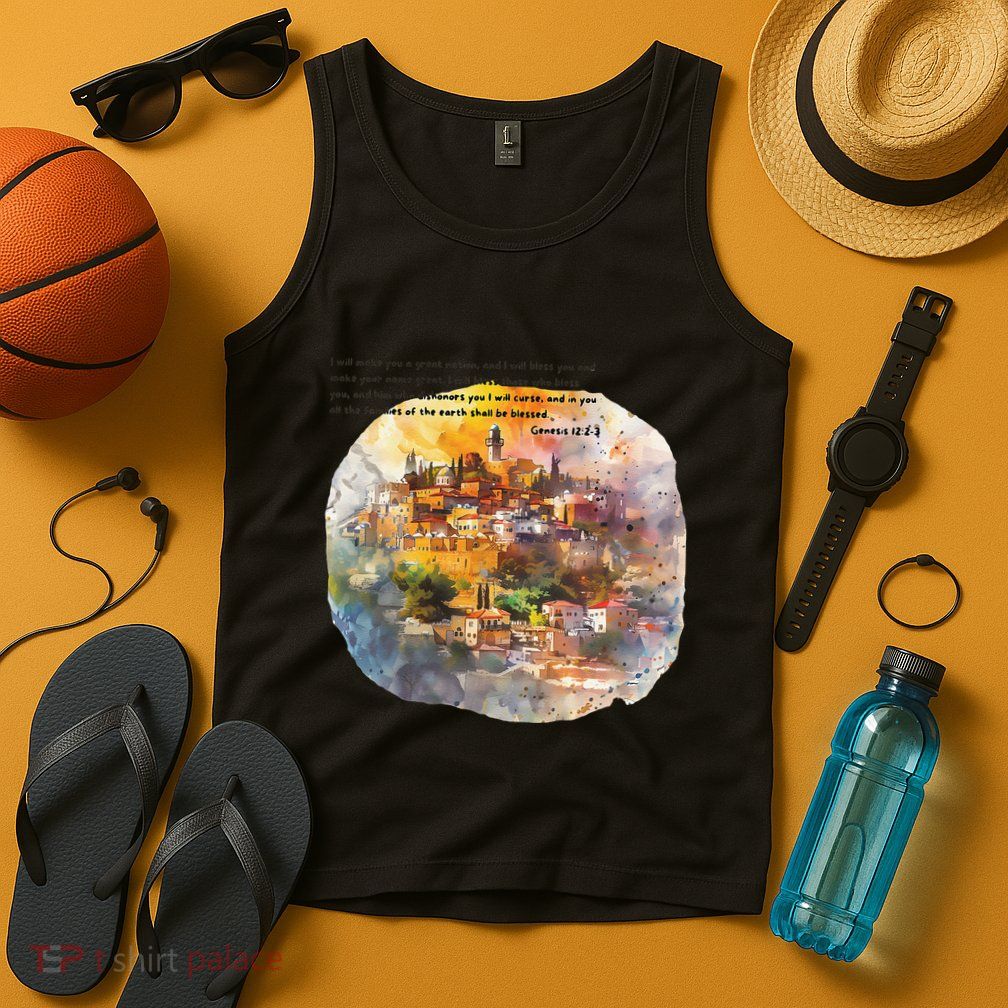 Israel Skyline Tank Top