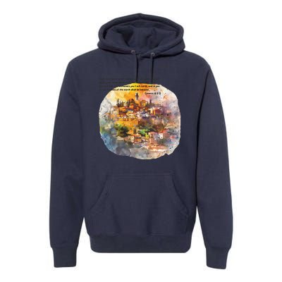 Israel Skyline Premium Hoodie