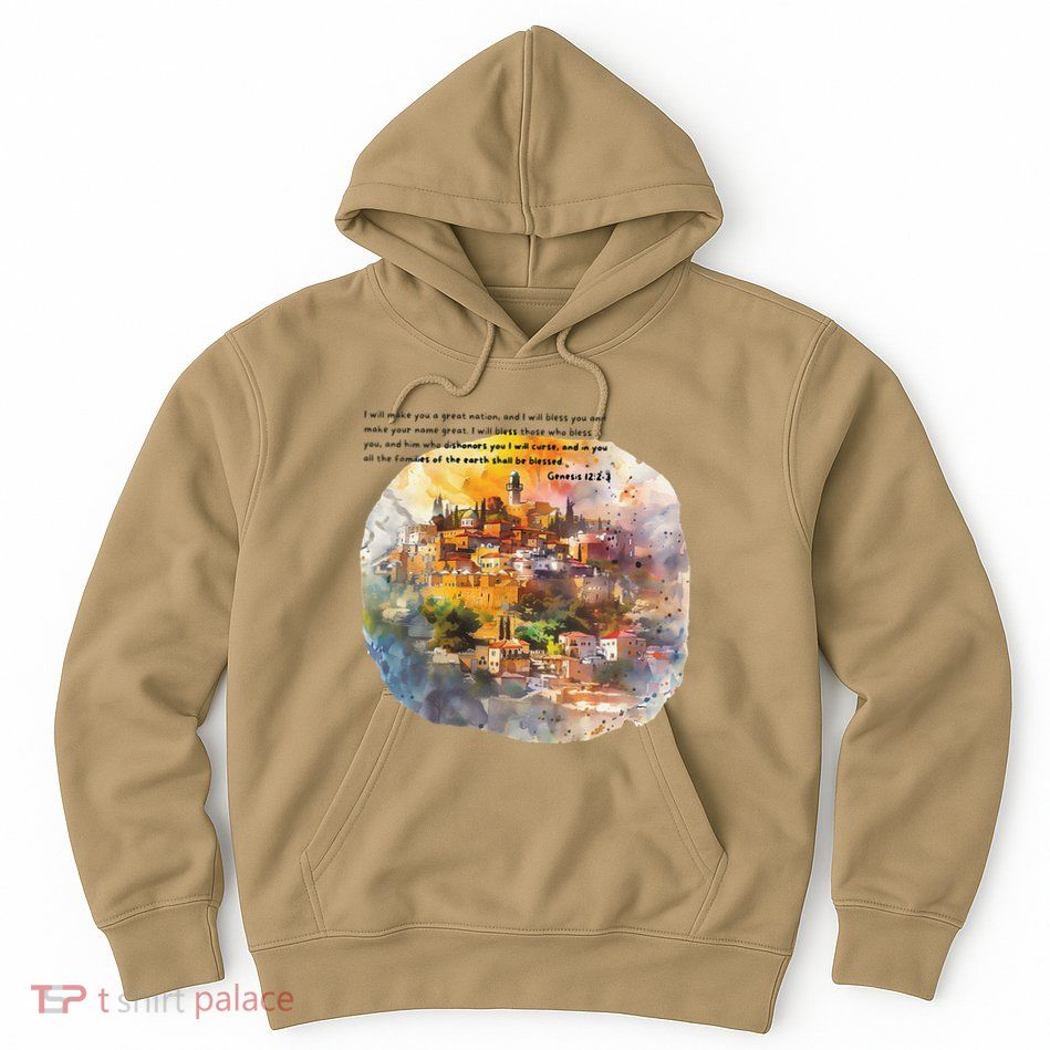 Israel Skyline Hoodie