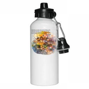 Israel Skyline Aluminum Water Bottle 