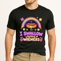 I Swallow Juicy Wiener Cooling Performance Crew T-Shirt