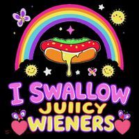 I Swallow Juicy Wiener Impact Tech Backpack